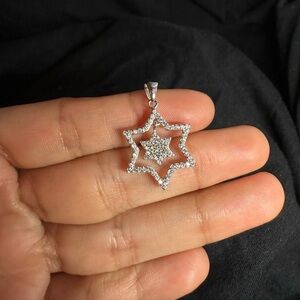 925 silver Star of David pendant